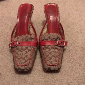 Coach heels